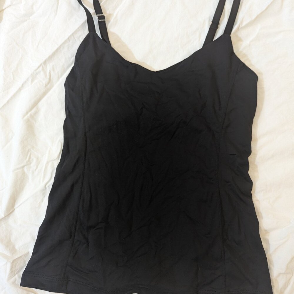 Malia Mills Black Tankini, Size 32 A/B/C
